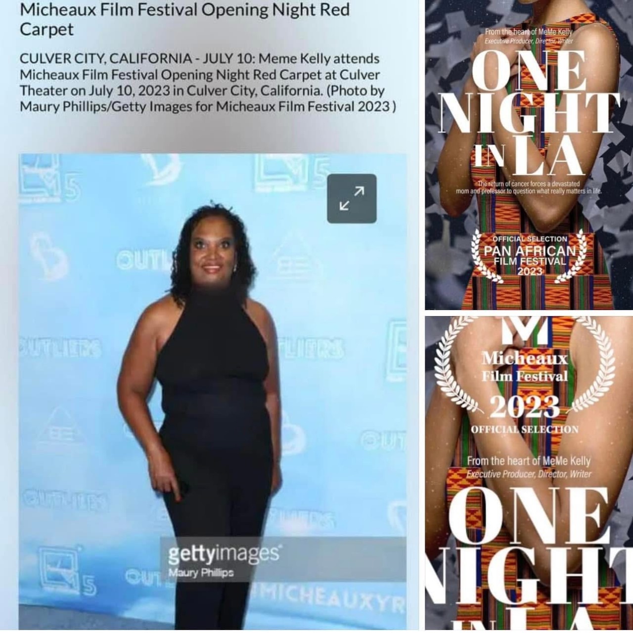ONE NIGHT IN LA Movie Poster 2