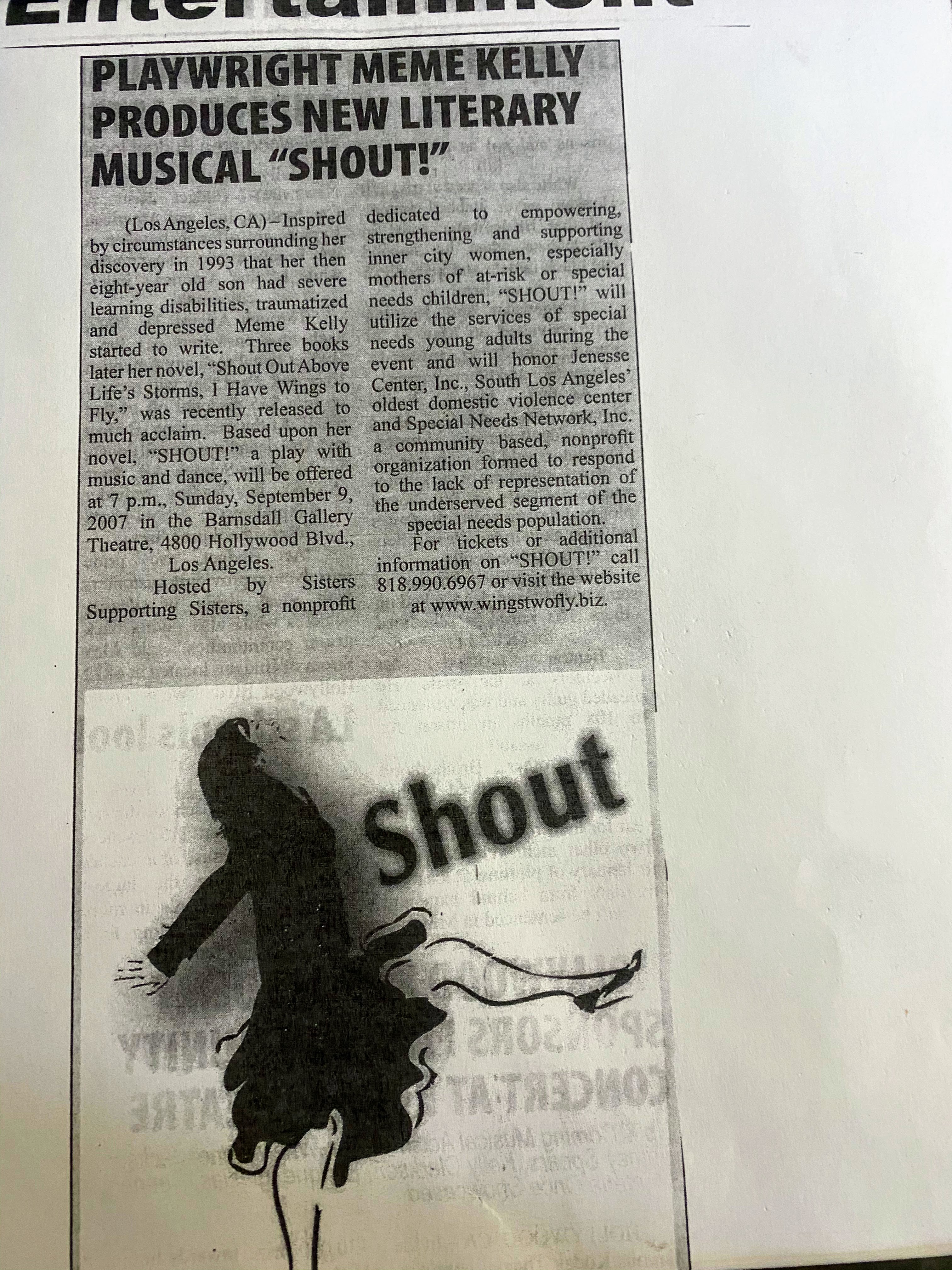 SHOUT Experience - Third Step